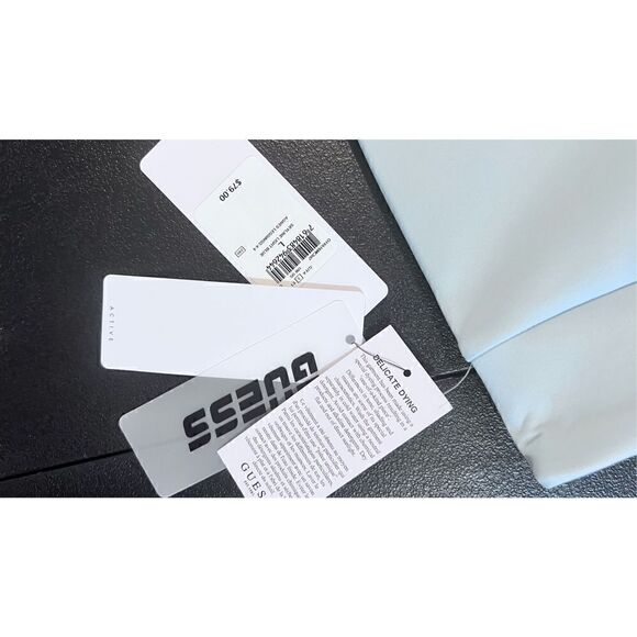 GUESS SKYLINE LIGHT BLUE AGNES LEGGINGS SIZE L P1-30 NEW - Picture 10 of 16